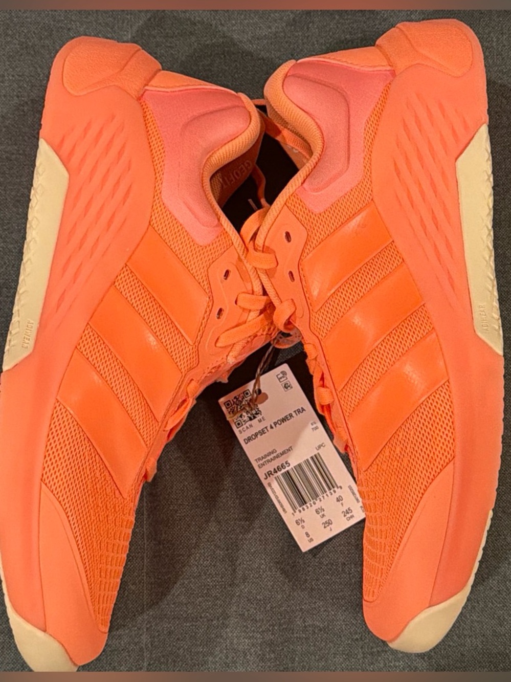 ADIDAS DROPSET 4 POWER TRAINING SHOES JR4665 size 8